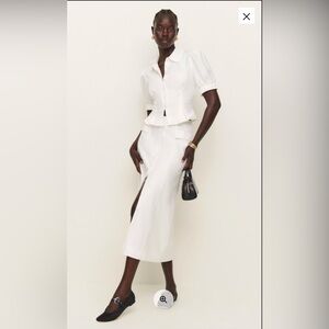 NWT REFORMATION MARCIE TWO PIECE SET